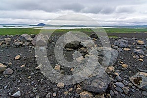 Hverfjall - Hverfell volcano creater in Krafla, Iceland