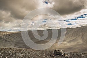 Hverfjall volcano - Iceland.