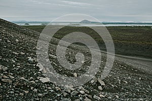 Hverfjall volcano, Myvatn region, Iceland