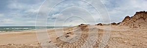 Hvide Sande is the epitome of beaches.West Jutland, Denmark