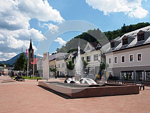 Hviezdoslav Square in Dolny Kubin photo