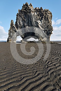 Hvitserkur basalt formation