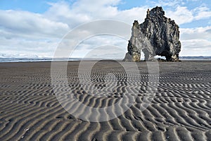 Hvitserkur basalt formation