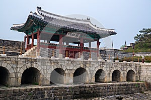 Hwahongmun Gate (Buksumun), Suwon Hwaseong Fortress, South Korea photo