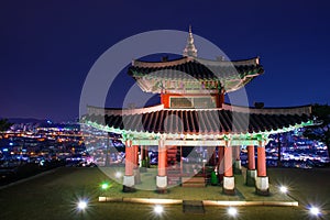 Hwaseong fortress in Suwon.