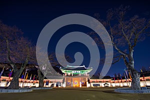 Hwaseong fortress in Suwon.