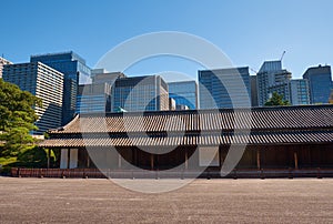 Hyakunin-bansho guardhouse of Edo Castle. Imperial Palace. Tokyo. Japan