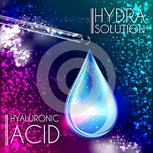 Hyaluronic Acid Oil Serum Essence 3D Droplet