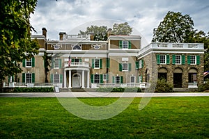 Hyde Park home of Franklin Roosevelt