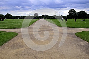 Hyde park in London