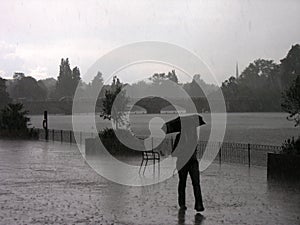 Hyde Park Rainy day