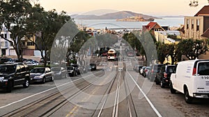 Hyde street in San Francisco, CA