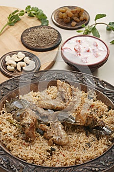 Hyderabadi Biryani - A Popular Chicken or Mutton based Biryani