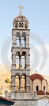 Hydra cathedral bell tower