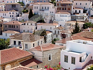 Hydra Island, Greece - View of the town