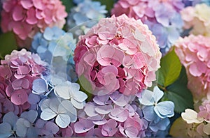 Hydrangea flowers