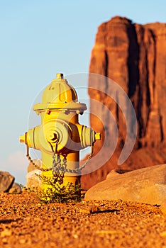 Hydrant in Monument valley no.1