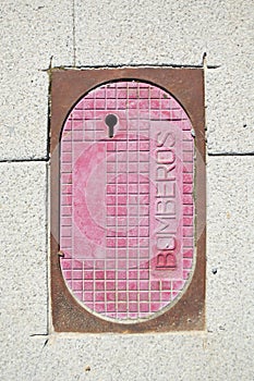 Hydrant pink cover