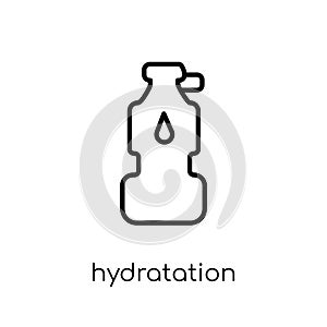 Hydratation icon. Trendy modern flat linear vector Hydratation i photo