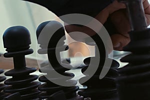 Hydraulic control levers