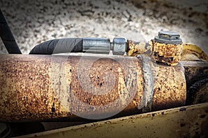 hydraulic drive system to the tractor, mini excavator