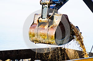 Hydraulic Excavator Arm And Bucket