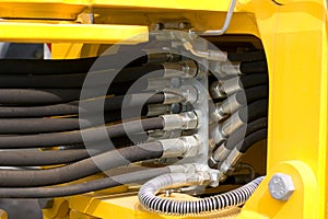 Hydraulic hoses photo