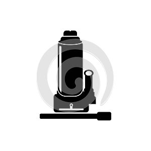 Hydraulic jack icon vector illustration design template