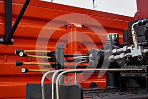 Hydraulic system control crane