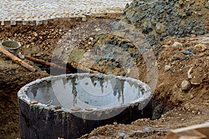 Hydro construction work, reconstruction of sewerage,