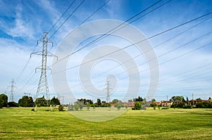 Hydro Corridor in a Suburban Neighbourhood