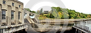 Hydro Electric Dam and Fish Ladder at Pitlochry photo