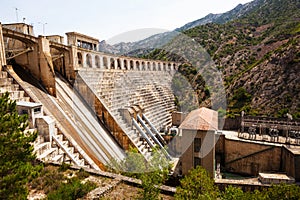 Hydro-electric power station on Segre