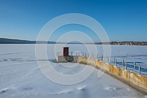 Hydro electric station