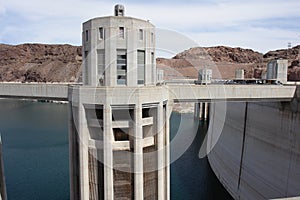 Hydro-electric tower photo