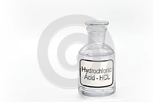 Hydrochloric acid or muriatic acid is a colorless inorganic chemical system with the formula H2O:HCl. Strong and toxic acid for