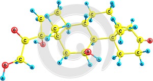 Hydrocortisone molecular structure