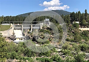 JC Boyle Dam on the Klamath River photo