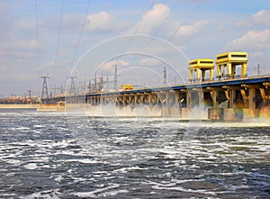 Hydroelectric power plant photo