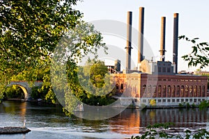 Hydroelectric Power Plant, Minneapolis Minnesota