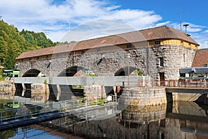 Hydroelectric power plant Rudolf-Fettweis at the river Murg