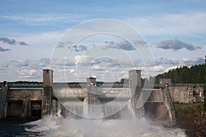 Hydroelectric power station in Imatra