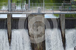 Hydroelectricity powerstation waterfall reservoir turbine electricity