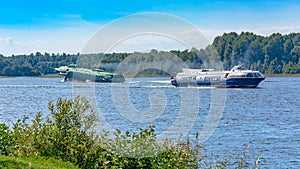 Hydrofoil on Lake Onega