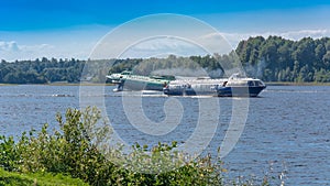 Hydrofoil on Lake Onega