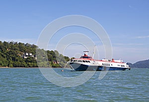 Hydrofoil passenger ship