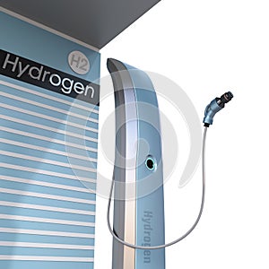 Hydrogen dispensers in Fuel Cell Hydrogen Station photo