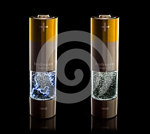 Hydrogen fuel cell AA (LR6) batteries