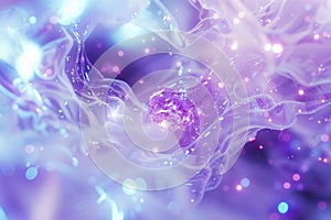 hydrogen particles imploding and bursting with enormous force