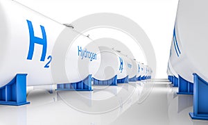 hydrogen storage containers